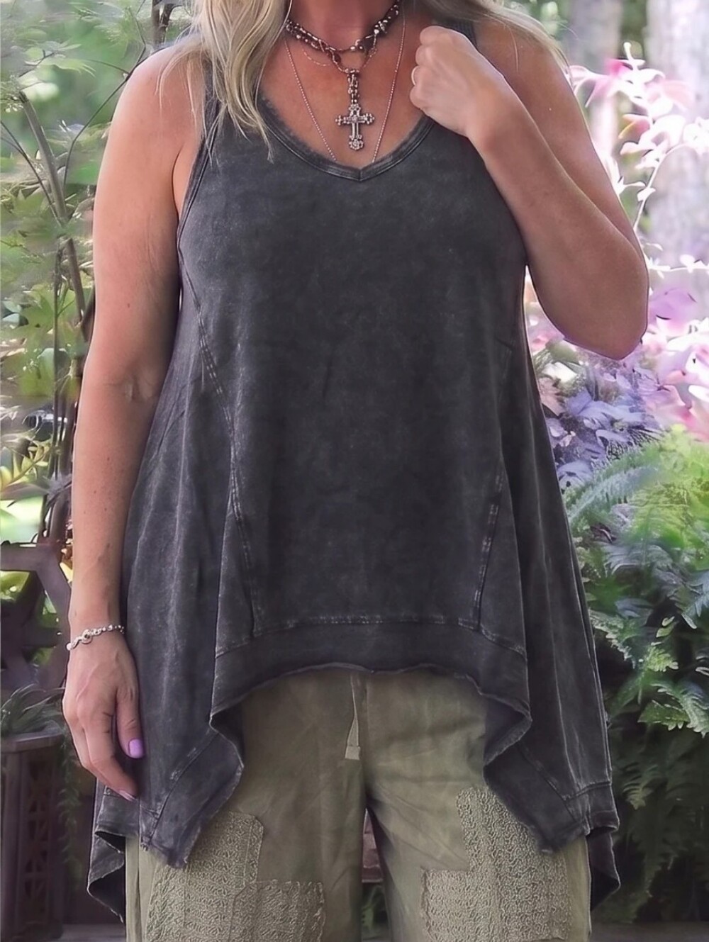 🔥BRAND NEW Beyond The Moon Tank - Vintage Black, Jaded Gypsy, Tank, NEW COLOR